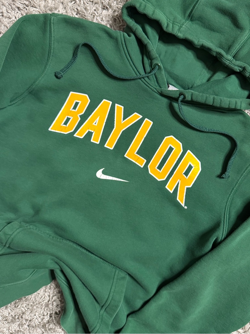 Nike Baylor Bears Center Swoosh Hoodie
